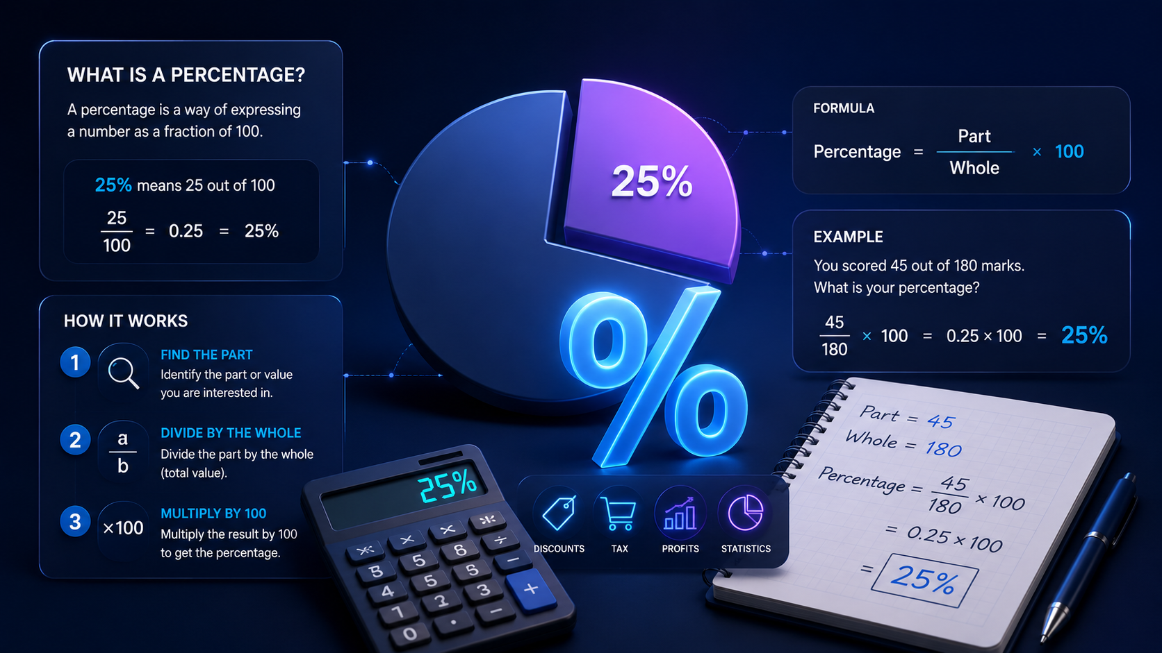 How Percentage Calculations Work: A Complete Guide