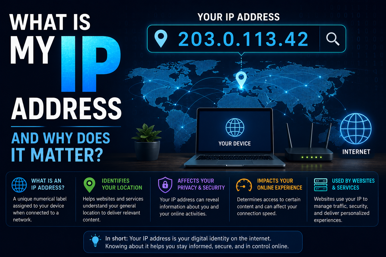 What Is My IP Address and Why Does It Matter?